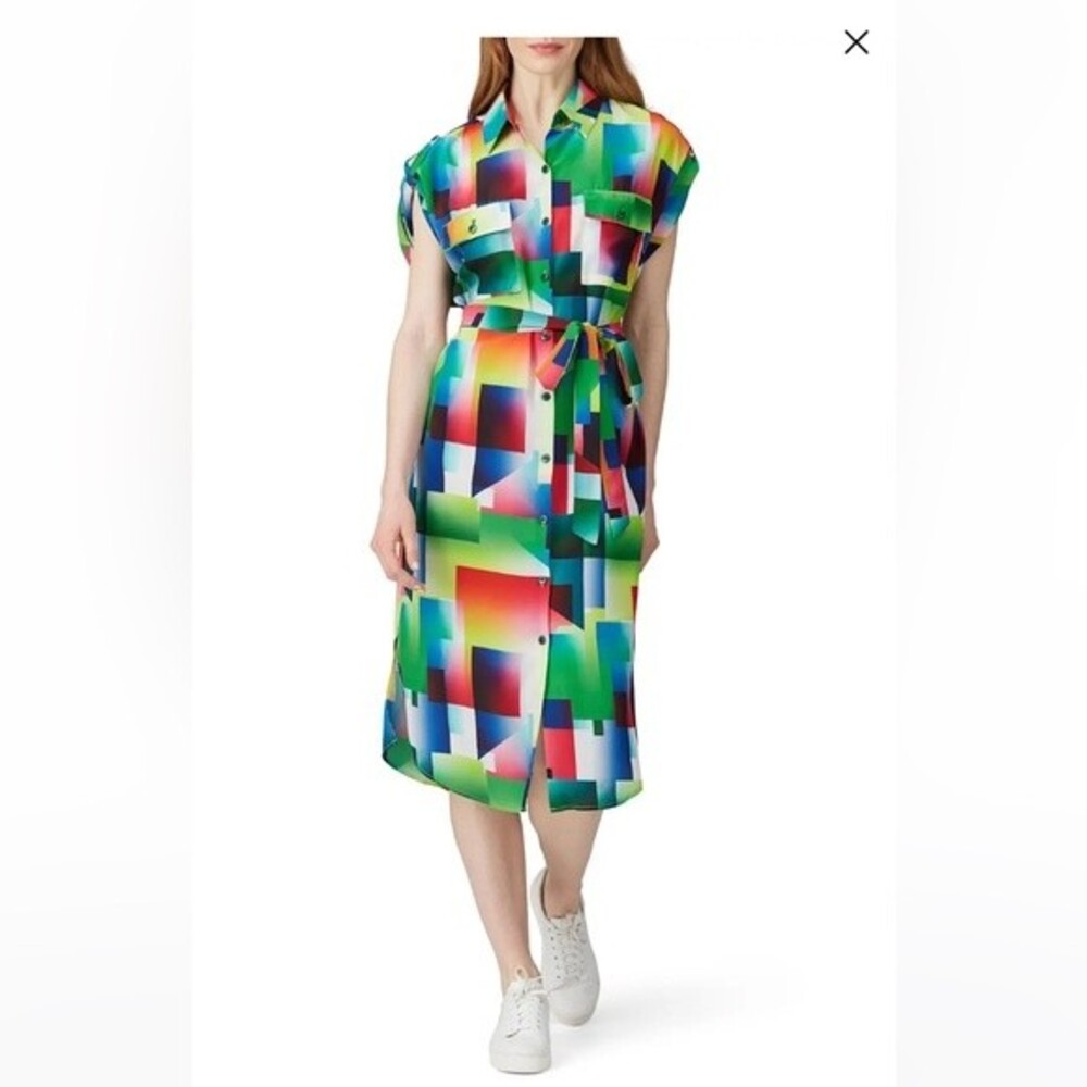 Le Superbe Floyd Prism Midi dress size 6